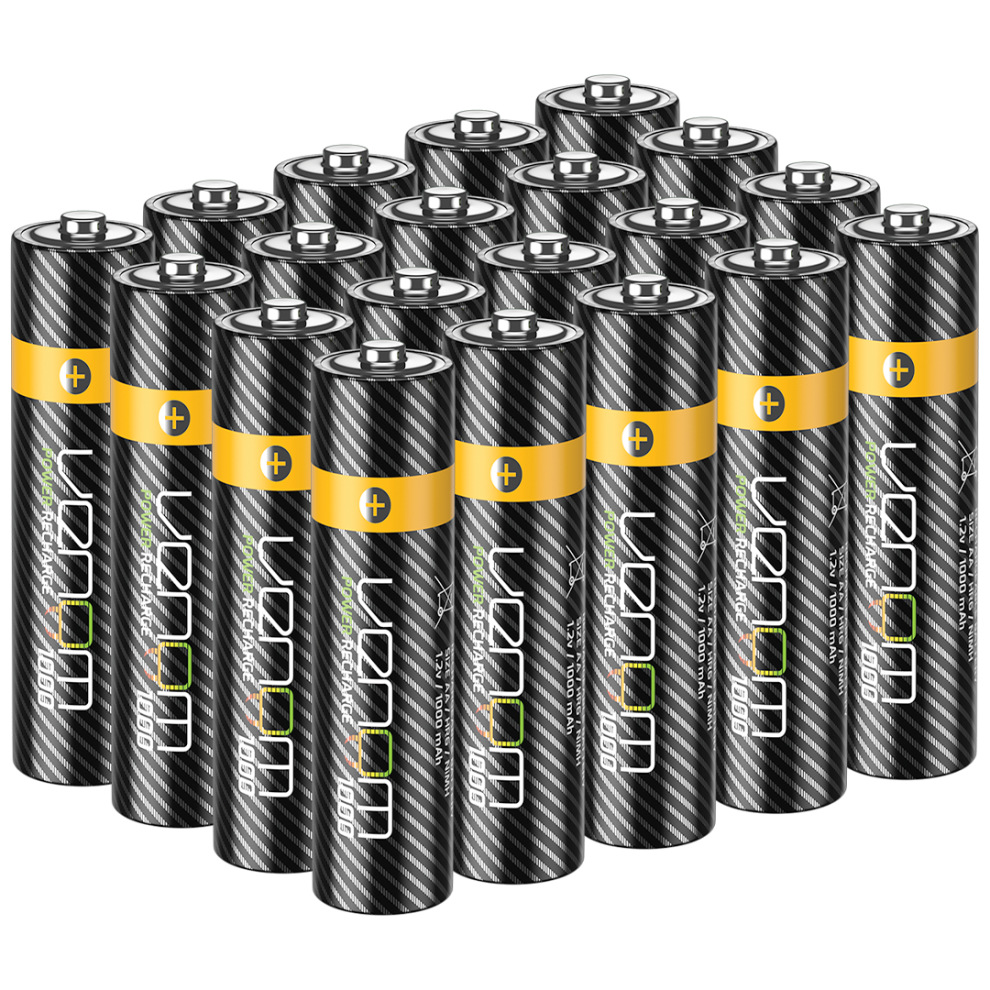 Venom Rechargeable Aa Batteries (20-Pack) 5031300096344