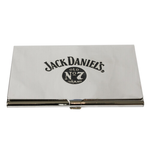 Jack Daniels Jack Daniels Business Card Case Chrome