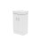 NES Home Nes Home 450mm White 2 Doors Basin Vanity Unit Bathroom Cabinet 5