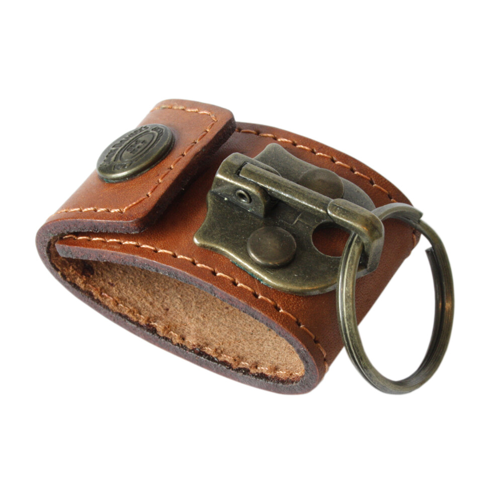 Jack Daniels Leather Keyholder For Belt (tan)