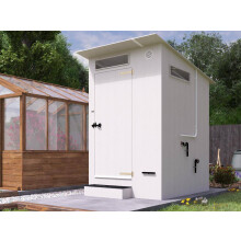 Dunster House Composting Eco Toilet WPC for Glamping or Festival