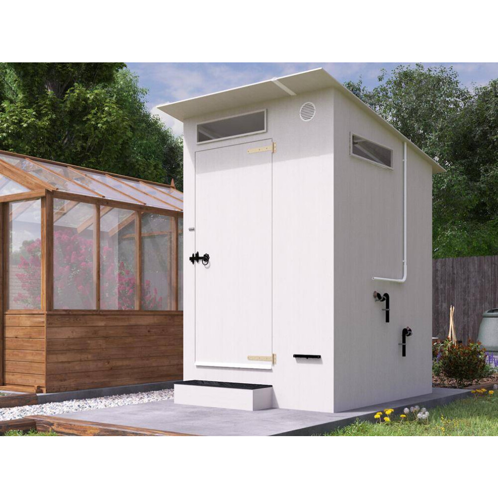 Dunster House Composting Eco Toilet WPC for Glamping or Festival