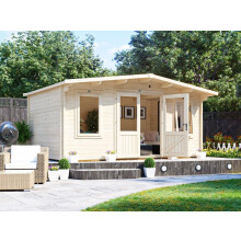 Garden Log Cabin 5 x 3m Superfelt Severn - Dunster House