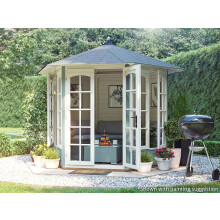 Dunster House Wooden Summerhouse 2.5m x 2m Sun Room Vantage 250