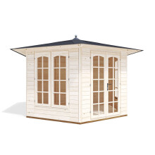 Dunster House Wooden Summerhouse 3.5m x 3m Sun Room Vantage 350