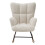 Living And Home Tufted Upholstered Rocking Chair 3