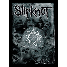Slipknot (Pentagram) Framed 30 x 40cm Print