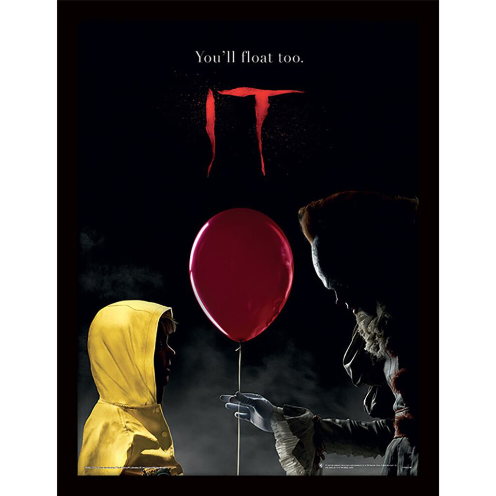 Group-Tb-Tomás-Bodero-Group It (Pennywise & Georgie) Framed 30 X 40Cm Print