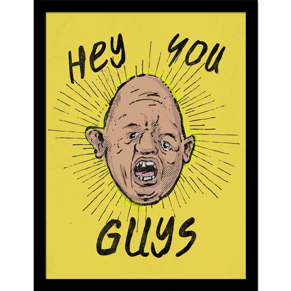 The Goonies (Hey You Guys)  Framed 30 x 40cm Print