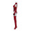 (S) 02 Cosplay Red Bodysuit Battle Jumpsuit Outfits 3