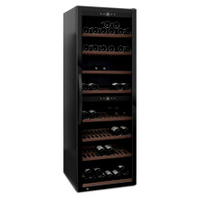 Free-standing wine fridge - WineExpert 180 Fullglass Black