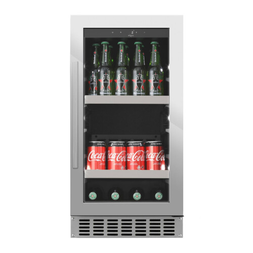 mQuvée - Built-in beer cooler / beverage cooler - BeerServer 40 Stainless 1