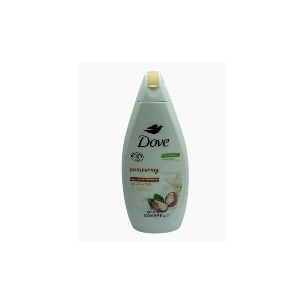 (225 ml) Dove Pampering Shea Butter And Vanilla Body Wash