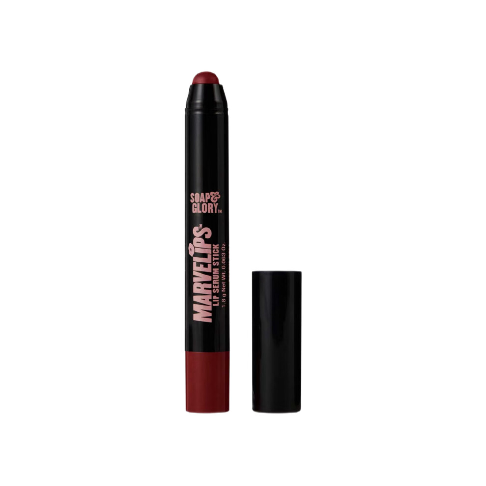 SALE - Soap And Glory Marvelips Lip Serum Stick - Berry Kissable