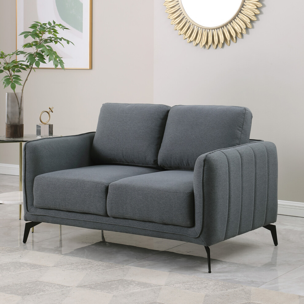 Oslo Modern Scandi Style Fabric Living Room 3 Seater Sofa