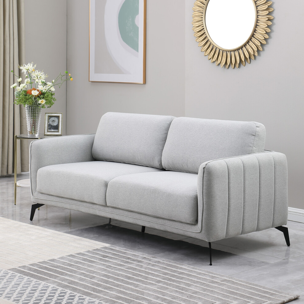 Oslo Modern Scandi Style Fabric Living Room 3 Seater Sofa