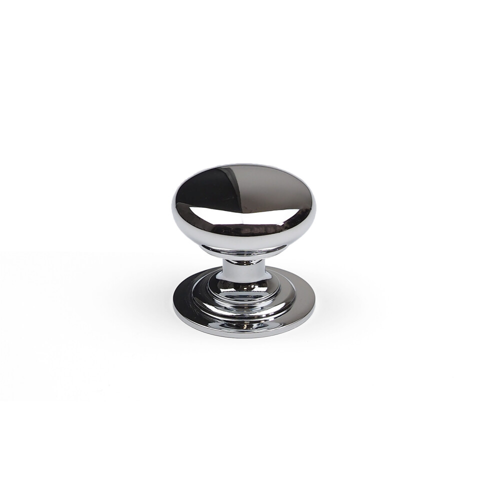 Polished Chrome Knob 42Mm Traditional Pull 5060796700725