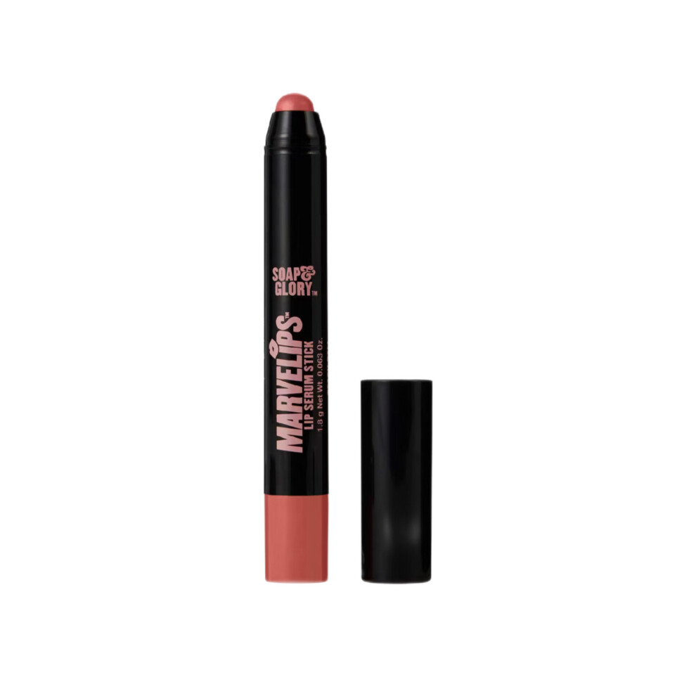 SALE Soap & Glory Marvelips Lip Serum Stick Vegan - Rosy Chic