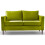 Boxfit Grass Fabric 2 Seater Sofa 2