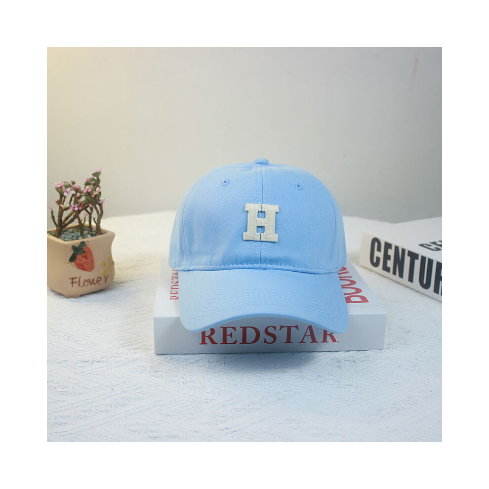 (HM) Blue Baseball Lake Cap Womens Spring Summer Fashion Sun Hat Casual Sunshade