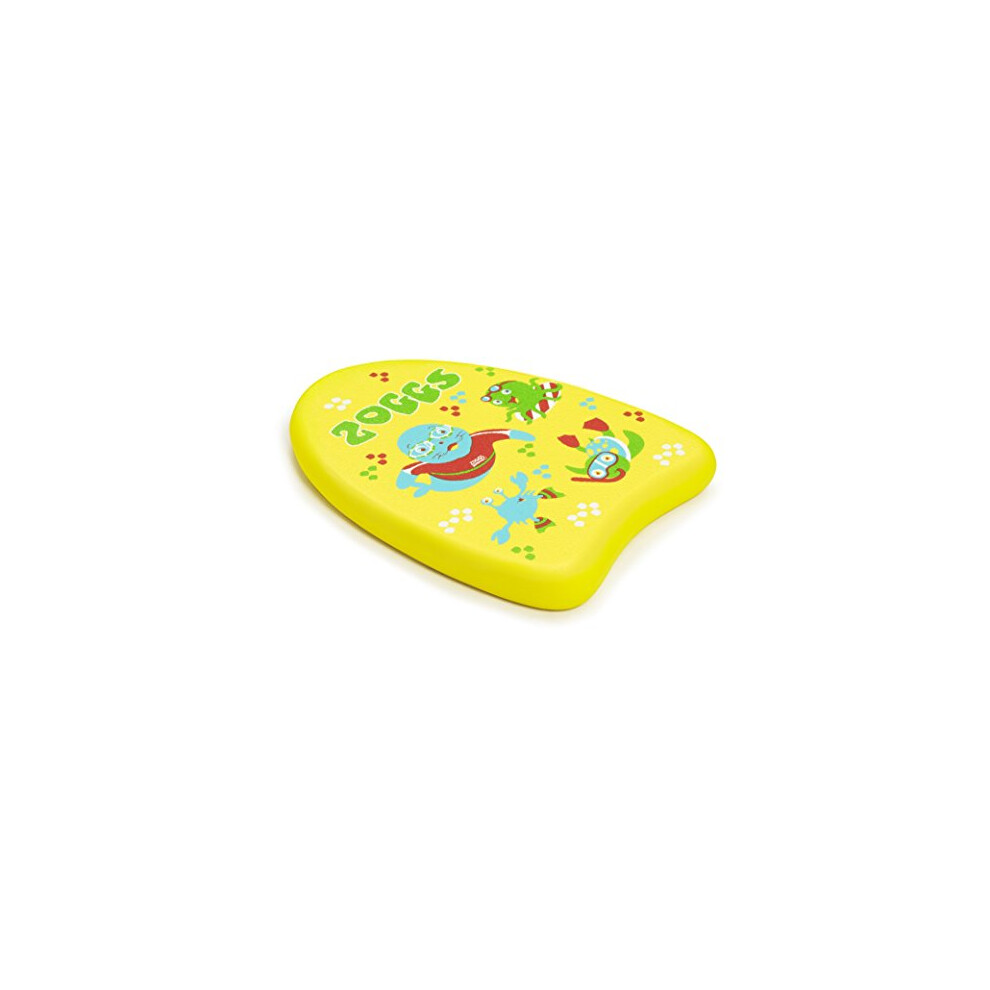 Zoggs Children's Zoggy Mini Easy Learn to Swim Float Kickboard - Yellow, 3-12 Years, 27.5 x 22 x 2.8 cm