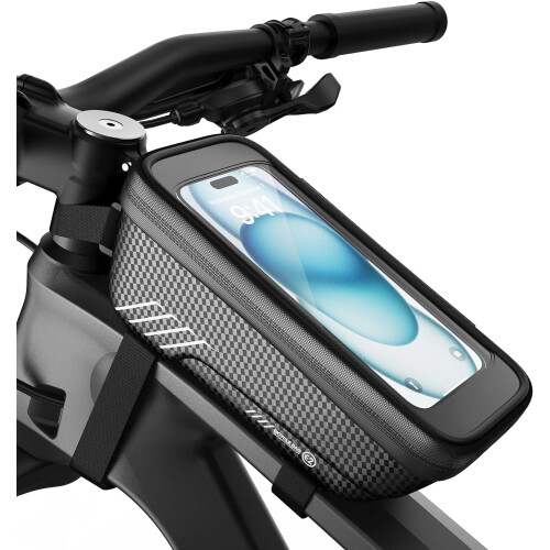 Estralia Bike Phone Holder Bag Waterproof Bike Frame Bag Bike Phone Mount Handlebar Bag with TPU Screen Anti scratch Bike Accessories Bag Bicycle on OnBuy