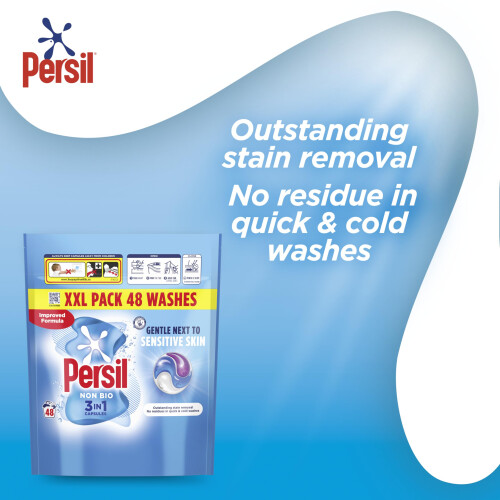 Persil Persil Non Bio 3 in 1 Washing Capsules 48 washes 2