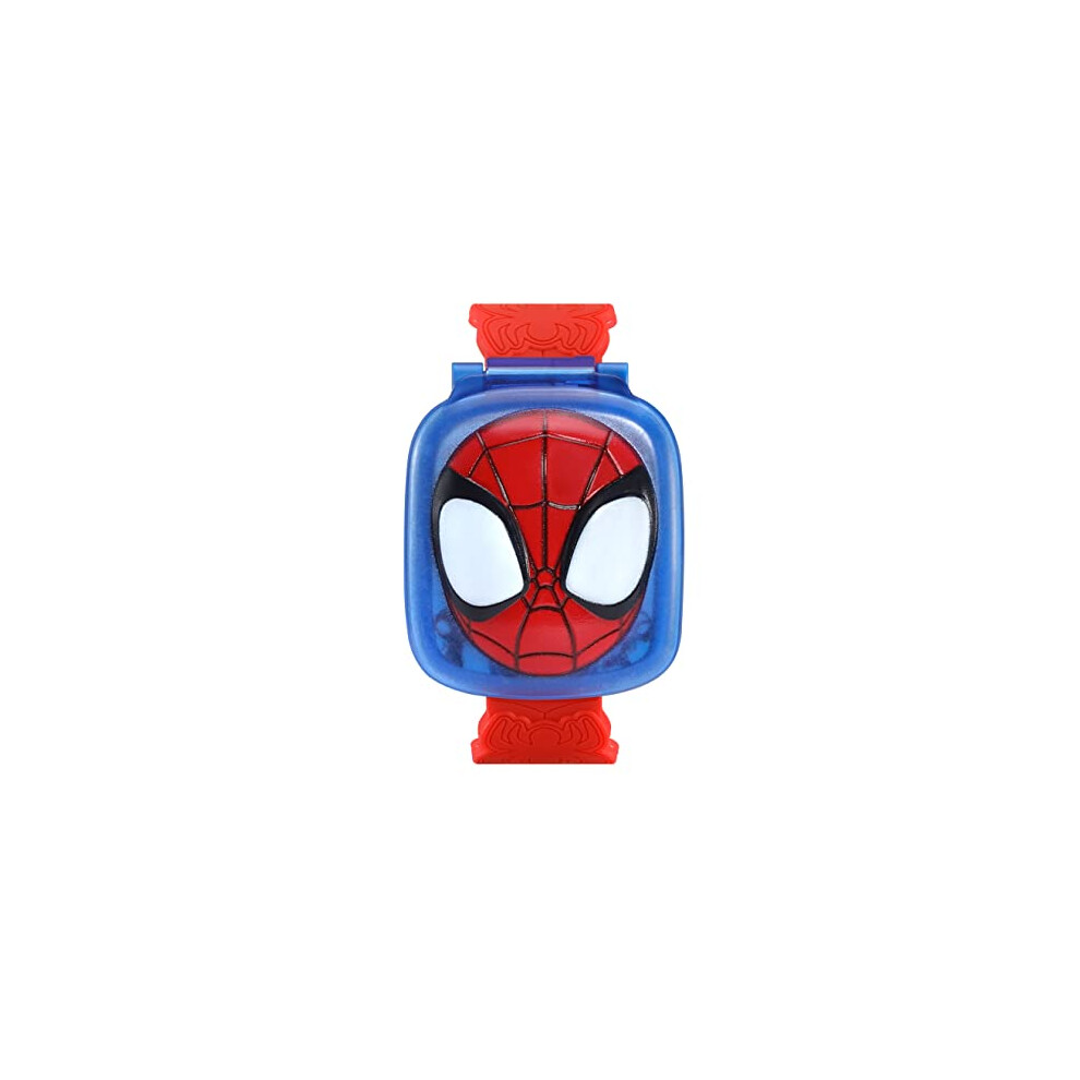 VTech Spidey and His Amazing Friends: Spidey Learning Watch, Official Spidey Toy, Toddler Watch with Stopwatch, Timer, Alarm & Games, Educational Gift