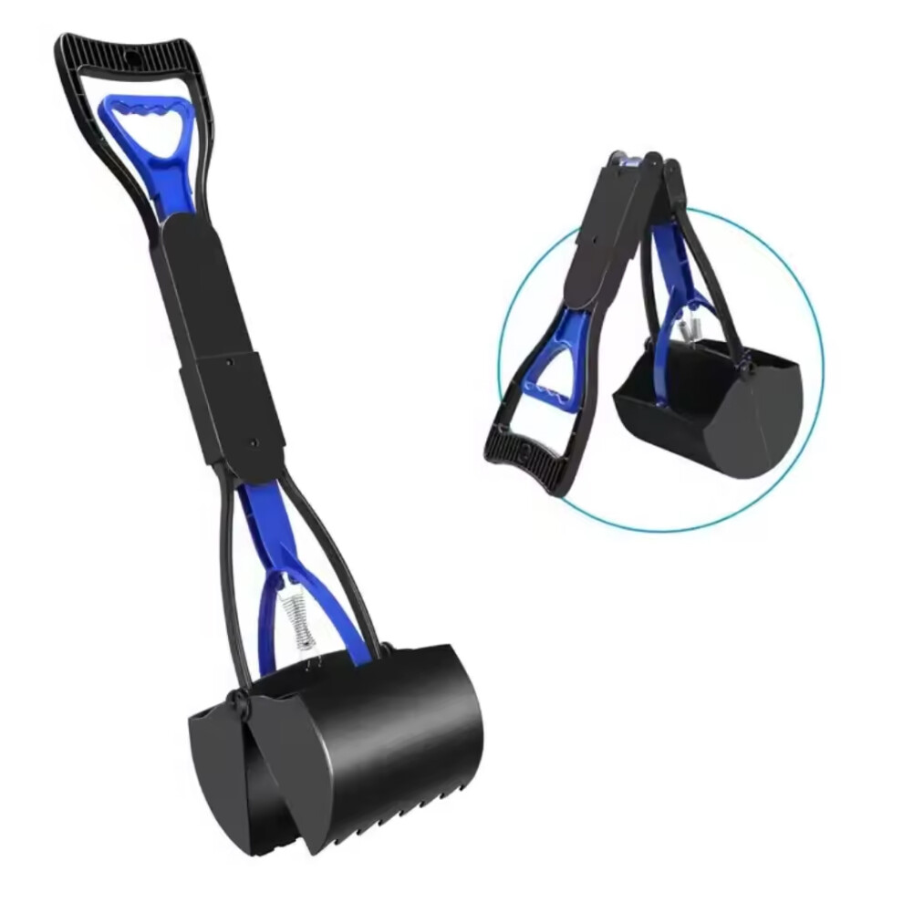 KAV Foldable Long-Handle Pet Pooper Scooper-image-OPC-PDZYRVH-NEW