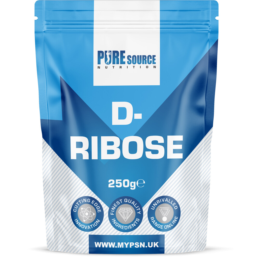 Pure Source Nutrition (250G) D Ribose Powder Chronic Fatigue Energy Boost Psn