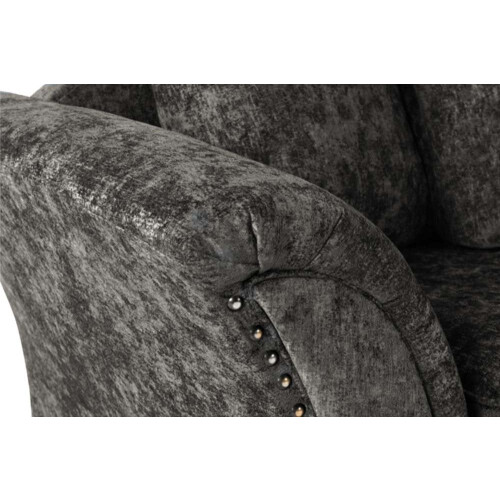 Canterbury Grey Fabric Armchair 1