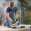 Ryobi Ryobi ONE+ Brushless Angle Grinder 18V R18AG7-0 (Tool Only) 6