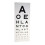 EYE TEST CHART TR/917 1
