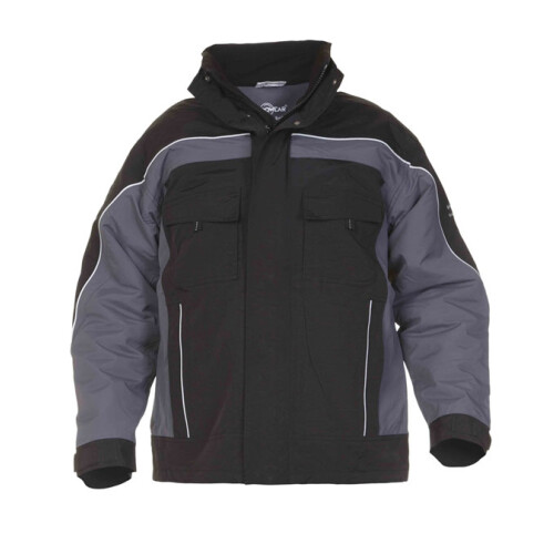 HYDROWEAR RIMINI SNS WATERPROOF FIXED LINING PILOT JACKET  GREY / BLACK S