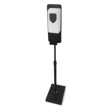 1 LTR AUTOMATIC DISPENSER C/W STAND BLACK