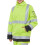 BEESWIFT ARC COMPLINANT WOVEN HI-VIS TWO-TONE JACKET SATURN YELLOW / NAVY S 1