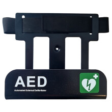 CU MEDICAL AED DEFIBRILLATOR WALL BRACKET BLACK
