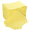 FENTEX CHEMICAL SPILL PADS 40CM X 50CM  YELLOW 1