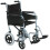CLICK MEDICAL LIGHTWEIGHT TRANSIT WHEELCHAIR CHROME 1