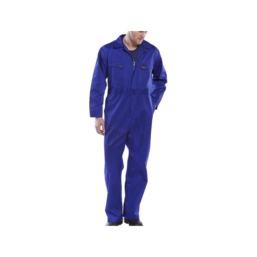 Beeswift Heavyweight Boilersuit Royal Blue 48 5030566041952