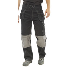 BEESWIFT KINGTON MULTI POCKET TROUSERS BLACK 42