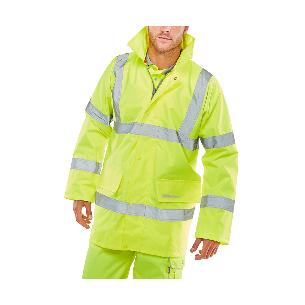 Beeswift - Economy Hi Vis Jubilee Jacket S/Y - Saturn Yellow 5030566204050