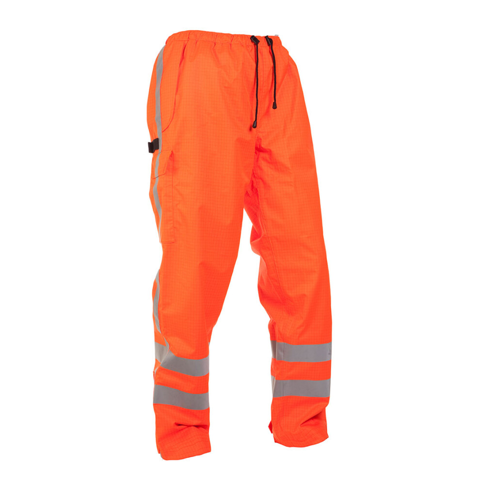 Hydrowear Miami Multi Simply No Sweat Flame Retardant Anti - Static Waterproof Trouser Orange 2XL - Image 5