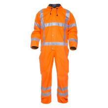 HYDROWEAR URETERP SNS HI-VIS WATERPROOF COVERALL ORANGE S