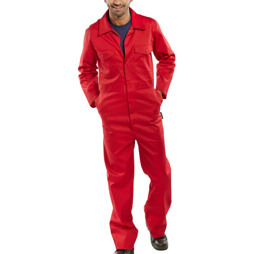 BEESWIFT BOILERSUIT RED 40