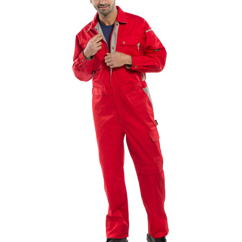 BEESWIFT PREMIUM BOILERSUIT RED 38