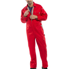 BEESWIFT PREMIUM BOILERSUIT RED 48