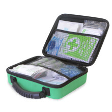 CLICK Medical Family First Aid Kit CM0261 in Medium FEVA Bag Green – Complete Home & Car Safety Kit