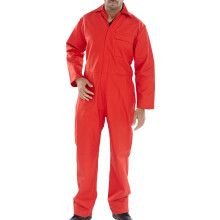 BEESWIFT FIRE RETARDANT BOILERSUIT RED 52