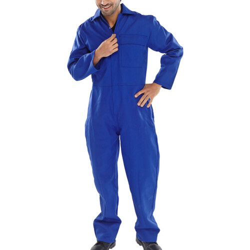 BEESWIFT FIRE RETARDANT BOILERSUIT ROYAL BLUE 42